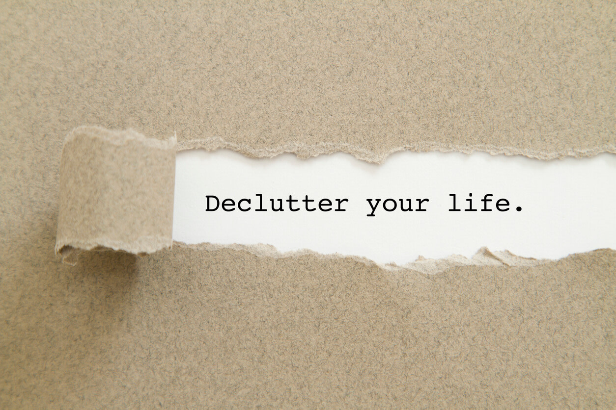 Decluttering